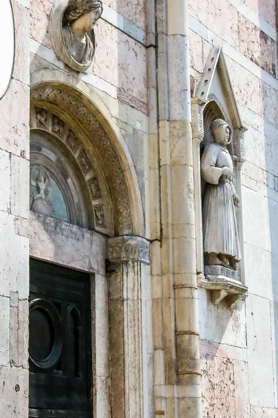 Yüksek Dinamik Aralık Hdr George Katedrali Cattedrale San Giorgio Ferrara — Stok fotoğraf
