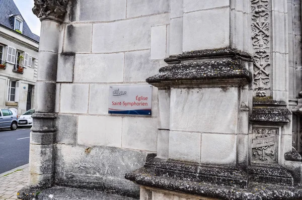 Iglesia Eglise Saint Symphorien Tours Francia — Foto de Stock