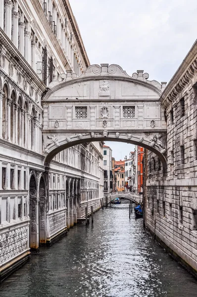 HDR Bridge of Sighs Venice — Stock Photo, Image