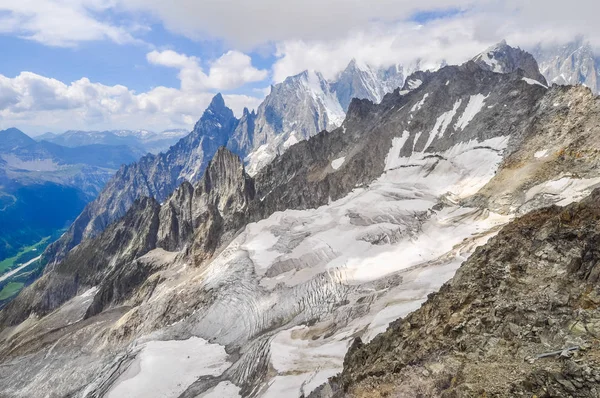 HDR-Mont Blanc az Aosta-völgy — Stock Fotó