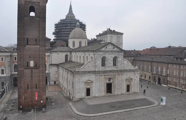 Turin Italien Februar 2017 Duomo Torino Bedeutet Turiner Kathedrale — Stockfoto