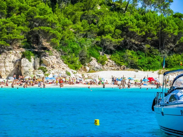 Turisti HDR a Minorca — Foto Stock