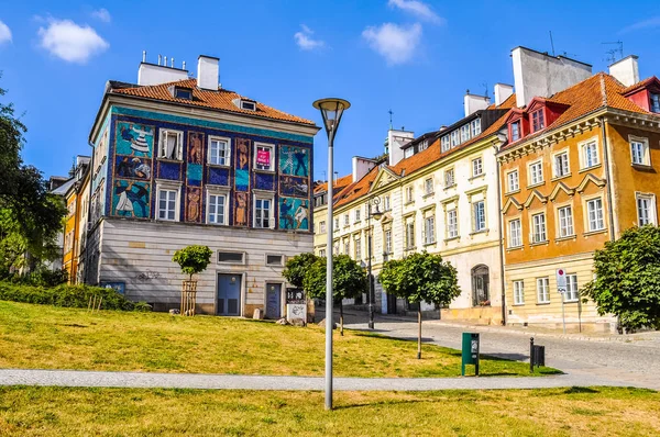 Vedere HDR din Varșovia — Fotografie, imagine de stoc