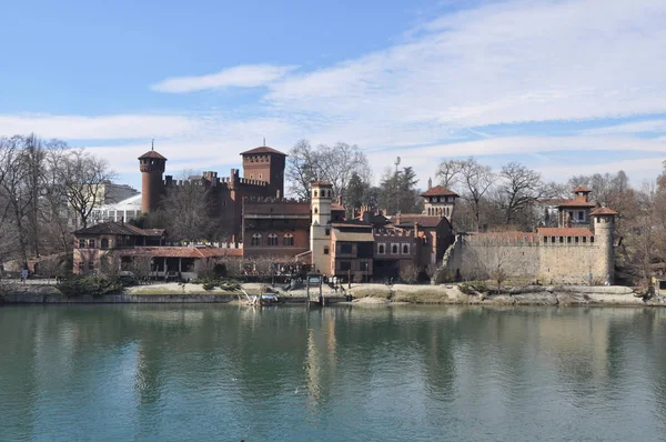 Medieval Castle in Turin — Stock Photo, Image