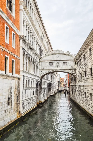 High Dynamic Range Hdr Ponte Dei Sospiri Suckarnas Venedig Italien — Stockfoto