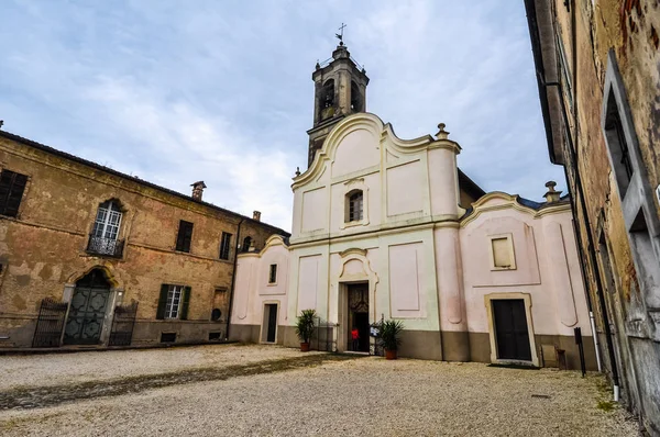 Stort Dynamiskt Omfång Hdr San Benedetto Dvs Benedict Kyrkan Priorato — Stockfoto