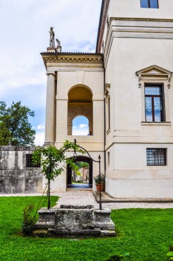 Yüksek dinamik aralık (Hdr) Villa La Rotonda aka Villa Capra Vicenza İtalya 1567 Palladio tarafından tasarlanmıştır