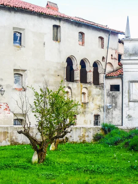 Stort Dynamiskt Omfång Hdr Castellazzo Buronzo Slott Italien — Stockfoto