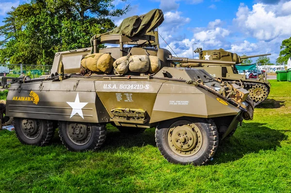 HDR D-Day celebrations Saint Mere Eglise France — Stock Photo, Image