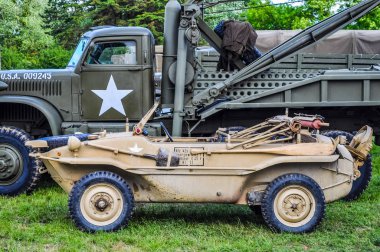 HDR D-Day kutlamalar Saint Mere kilise Fransa