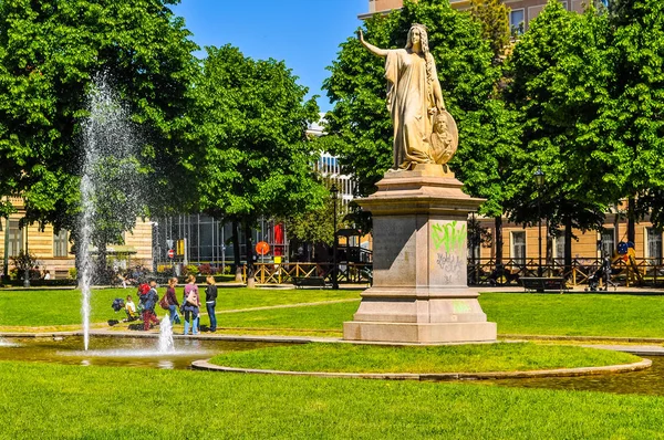 HDR Balbo park i Turin — Stockfoto