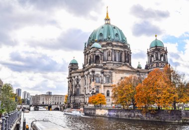 Yüksek dinamik aralık (Hdr) Berliner Dom katedral Kilisesi, Berlin, Almanya