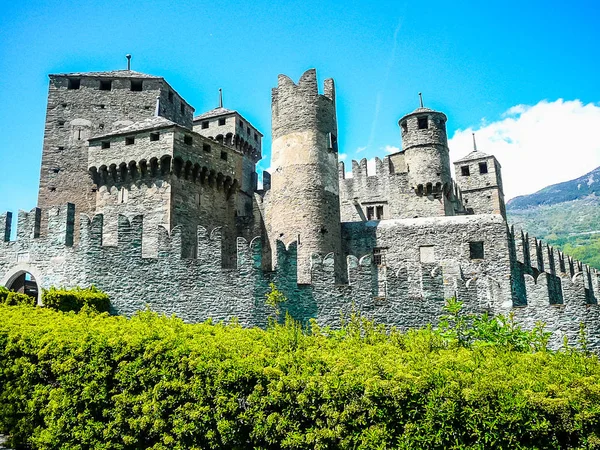 HDR Castello di Fenis a Fenis — Foto Stock