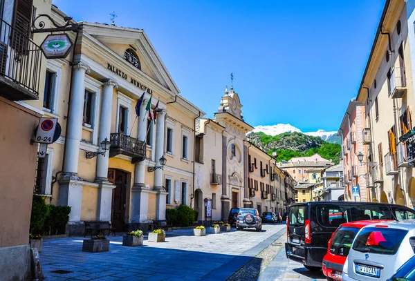 Hdr san carlo kirche in susa — Stockfoto