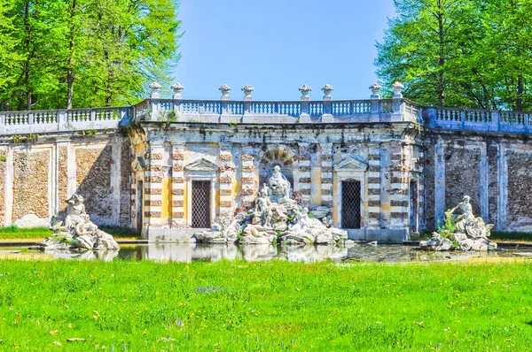 High Dynamic Range Hdr Park Aglie Castle Elisa Rivombrosa Piemonte — Fotografia de Stock