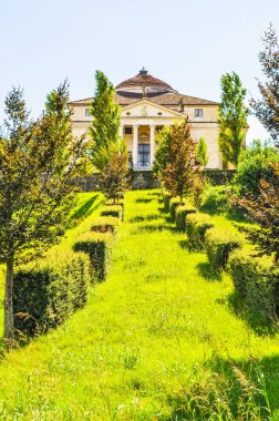 Yüksek dinamik aralık (Hdr) Villa La Rotonda aka Villa Capra Vicenza İtalya 1567 Palladio tarafından tasarlanmıştır