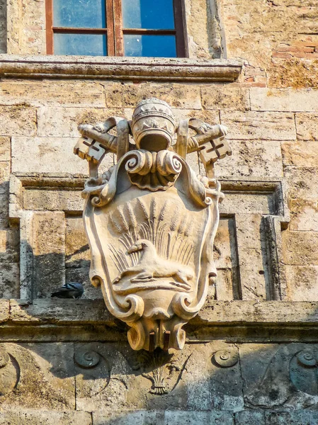 High Dynamic Range Hdr View Montepulciano Tuscany Italy — Stock Photo, Image