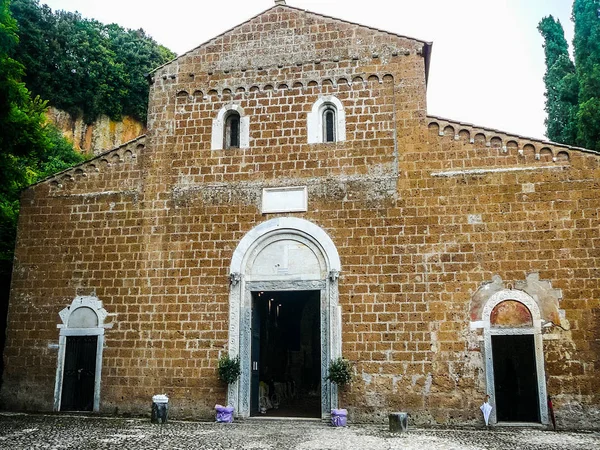 Magas Dinamikus Tartományú Hdr Basilica Sant Elia Kolostor Castel Sant — Stock Fotó