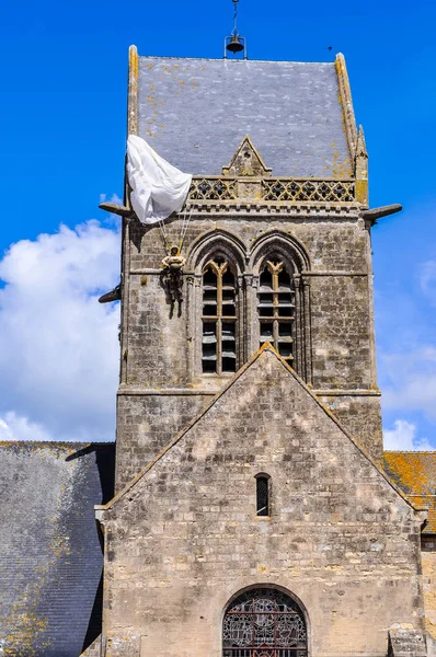 D-Day HDR святкування Святої Mere Eglise Франції — стокове фото