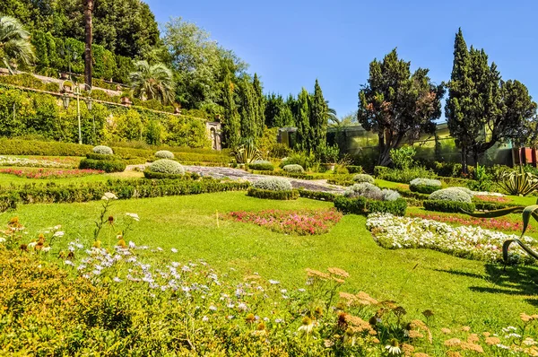 HDR Villa Garzoni giardino a Pescia — Foto Stock