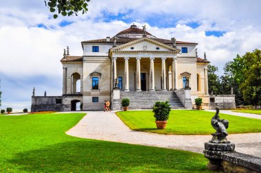 Yüksek dinamik aralık (Hdr) Villa La Rotonda aka Villa Capra Vicenza İtalya 1567 Palladio tarafından tasarlanmıştır