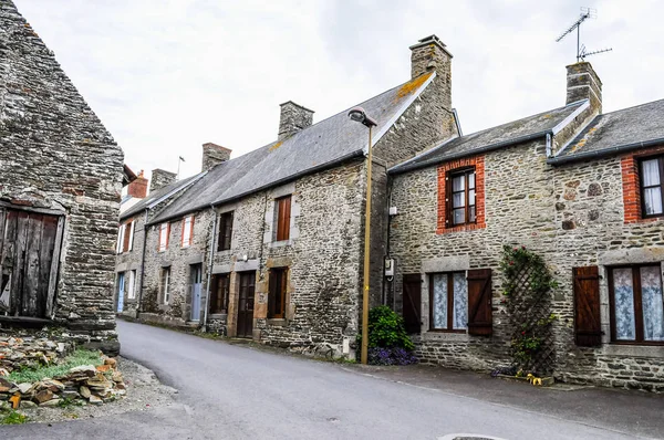 Hoher Dynamischer Bereich Hdr Ansicht Der Stadt Saint Leonard Frankreich — Stockfoto