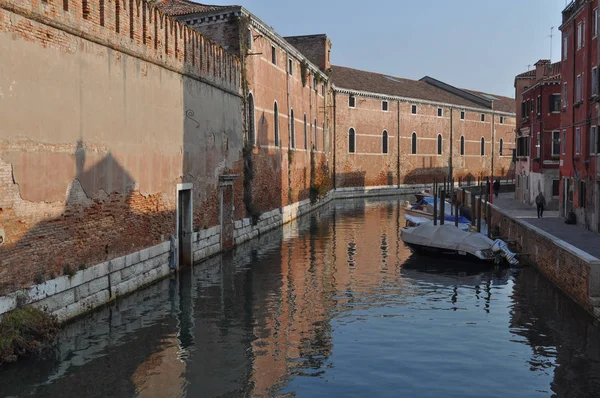 ヴェネツィア イタリア 2016 アーセナル運河 — ストック写真