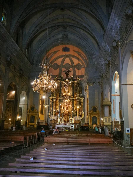 Nottingham Spanya Eylül 2016 Yaklaşık Kilise Sant Yani Aziz Bartholomew — Stok fotoğraf