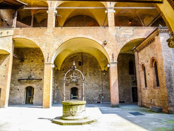 Wysoki Zakres Dynamiki Hdr Widok Bolonii Starego Miasta Emilia Romagna — Zdjęcie stockowe