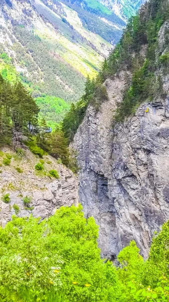 High Dynamic Range Hdr View Pre Saint Didier Aosta Valley — Stock Photo, Image