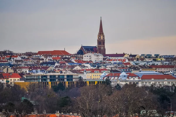 High Dynamic Range Hdr Staden Wien Österrike — Stockfoto