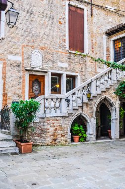 Yüksek Dinamik Aralık (Hdr) görünümü İtalya, Venedik Venezia şehir