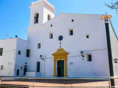 Yüksek dinamik aralık (Hdr) görünümü Minorca veya Menorca Balear adaya İspanya Majorca yakınındaki Akdeniz'de