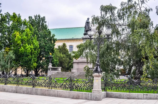 Alto Rango Dinámico Hdr Vista Ciudad Varsovia Polonia — Foto de Stock