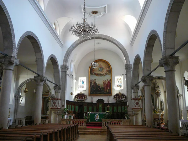 Cres Croazia Circa Luglio 2016 Chiesa Nella Città Cres — Foto Stock