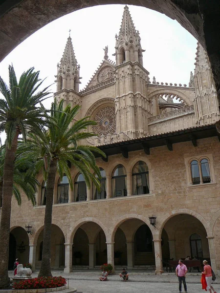 Palma Mallorca Spagna Circa Settembre 2016 Palazzo Almudaina — Foto Stock