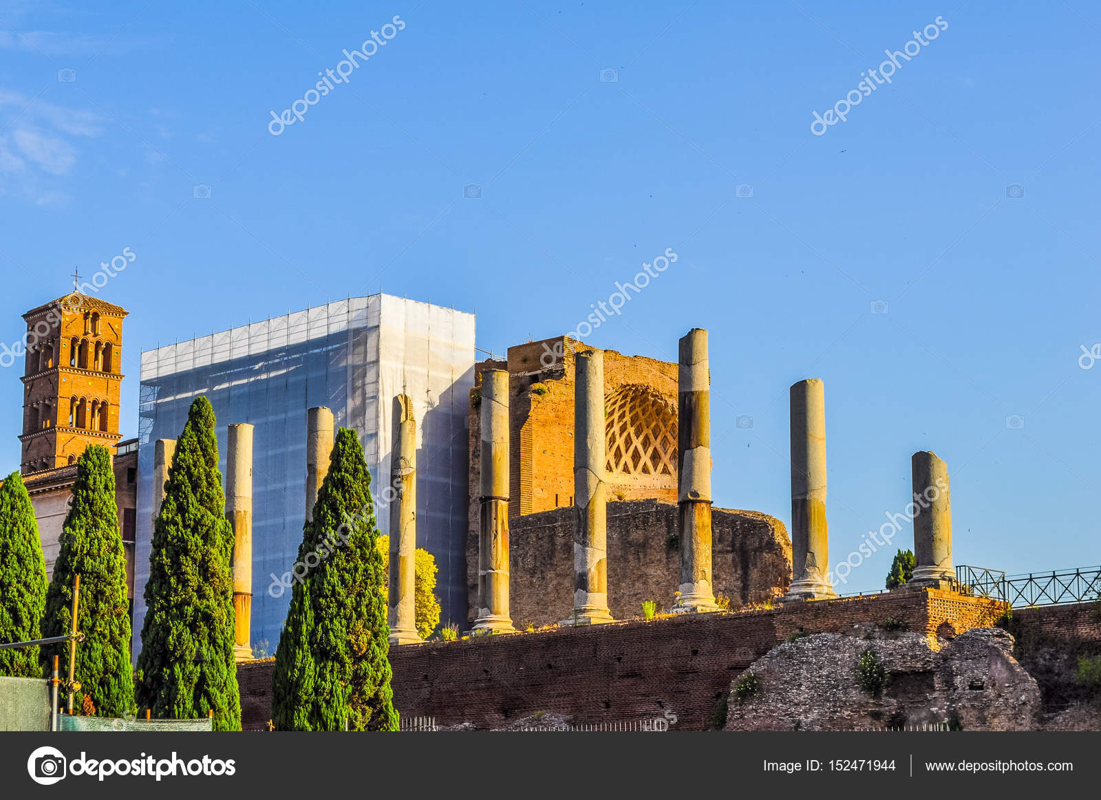 High Dynamic Range Hdr Ruins Tempio Venere Meaning Temple Venus