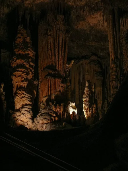 Cuevas del Drach jeskyně v Mallorca — Stock fotografie
