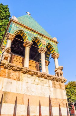 Yüksek dinamik aralık (Hdr) Tomba dei Glossatori mezar İtalya Emilia Romagna bölgesindeki Bologna