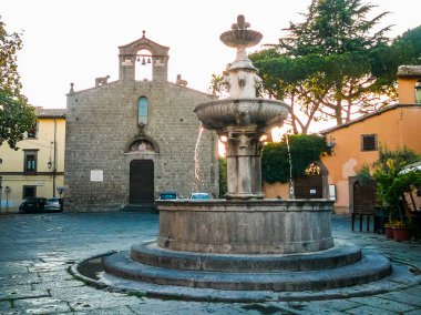 Yüksek dinamik aralık (Hdr) kenti Viterbo, İtalya