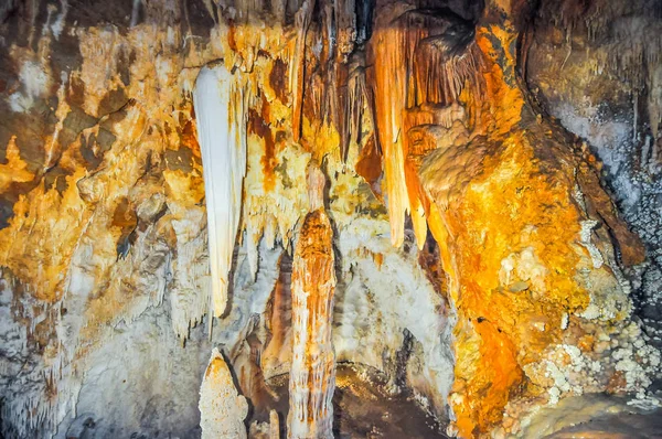 Yüksek Dinamik Aralık Hdr Grotte Toirano Anlam Toirano Mağaraları Karstik — Stok fotoğraf