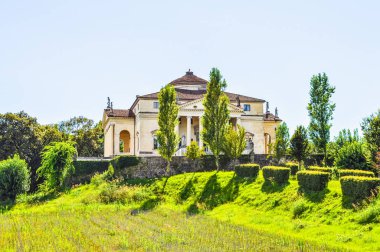Yüksek dinamik aralık (Hdr) Villa La Rotonda aka Villa Capra Vicenza İtalya 1567 Palladio tarafından tasarlanmıştır