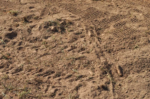 Superficie Tierra Marrón Útil Como Fondo — Foto de Stock