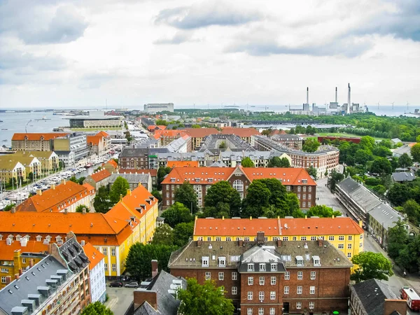 Alto Rango Dinámico Hdr Vista Ciudad Copenhague Dinamarca — Foto de Stock