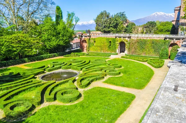 Parco Alta Dinamica Hdr Del Castello Delle Aglie Elisa Rivombrosa — Foto Stock