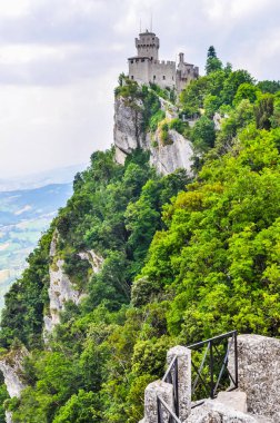 Yüksek dinamik aralık (Hdr) Rocca Guaita San Marino Cumhuriyeti