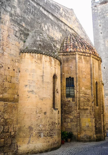 Alcance Dinâmico Hdr Vista Cidade Tarquinia Itália — Fotografia de Stock