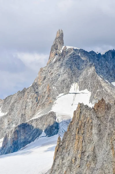 Haut Massif Dynamique Hdr Mont Blanc Alias Monte Bianco Qui — Photo