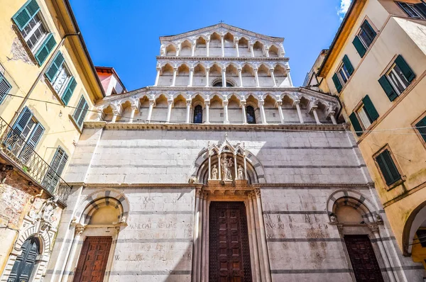 Vysoký Dynamický Rozsah Hdr San Michele Což Znamená Kostel Svatého — Stock fotografie