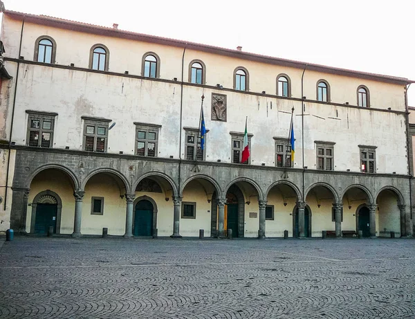 Alto Rango Dinámico Hdr Vista Ciudad Viterbo Italia —  Fotos de Stock